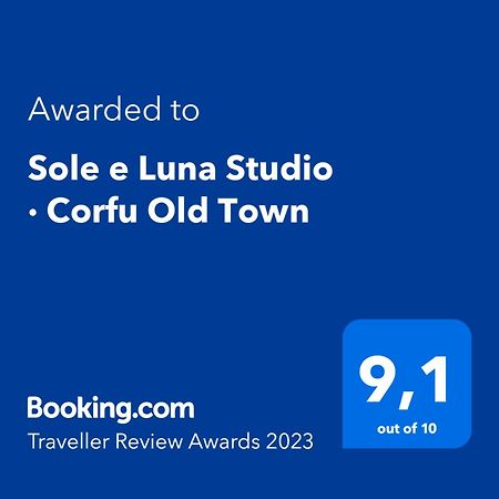 Sole E Luna Studio - Corfu Old Town Kültér fotó
