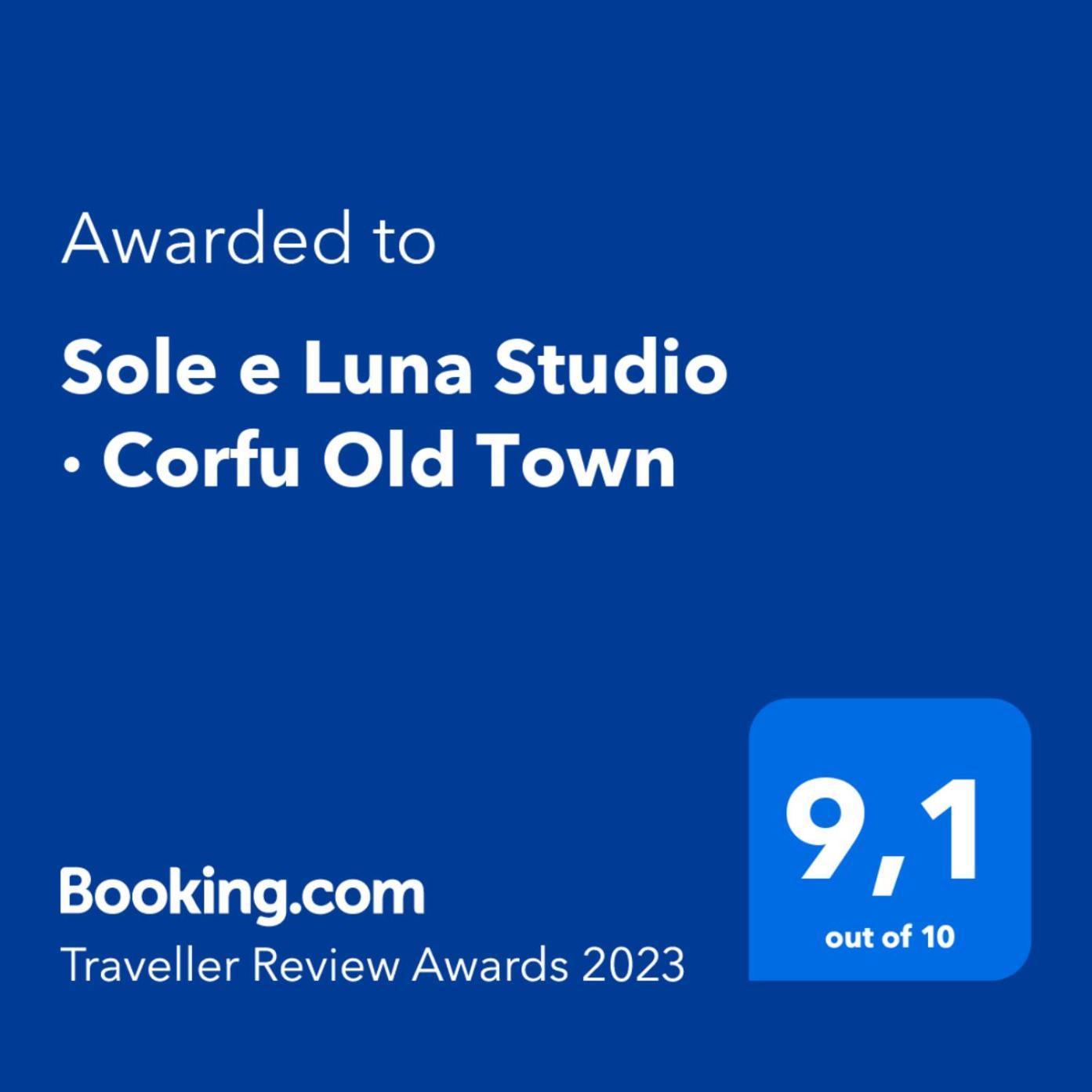 Sole E Luna Studio - Corfu Old Town Kültér fotó